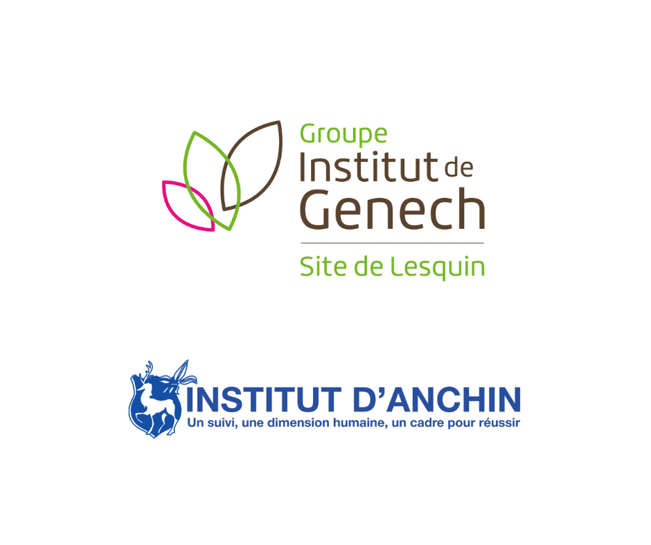 logos institut de genech et logo d'institut d'anchin